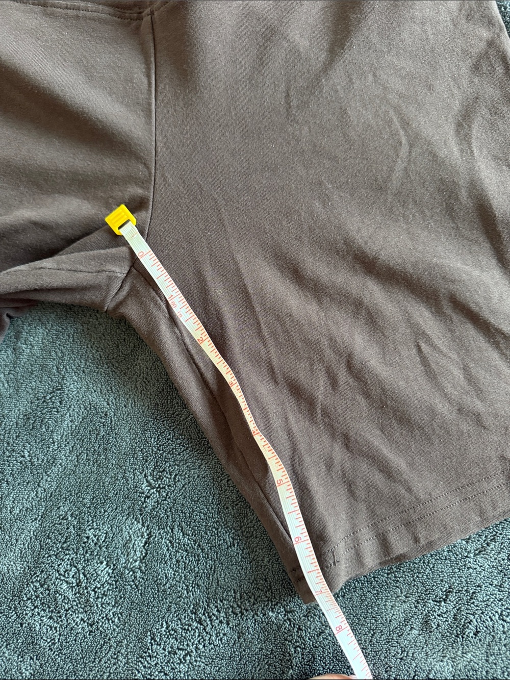 TNA High-Rise Bike Shorts in Dark Brown - Picture 5 of 6